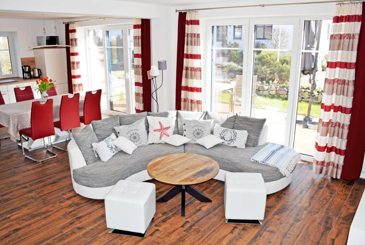 Ferienhaus Zum Boddenstrand Mit Ka Groß Zicker Eksteriør billede